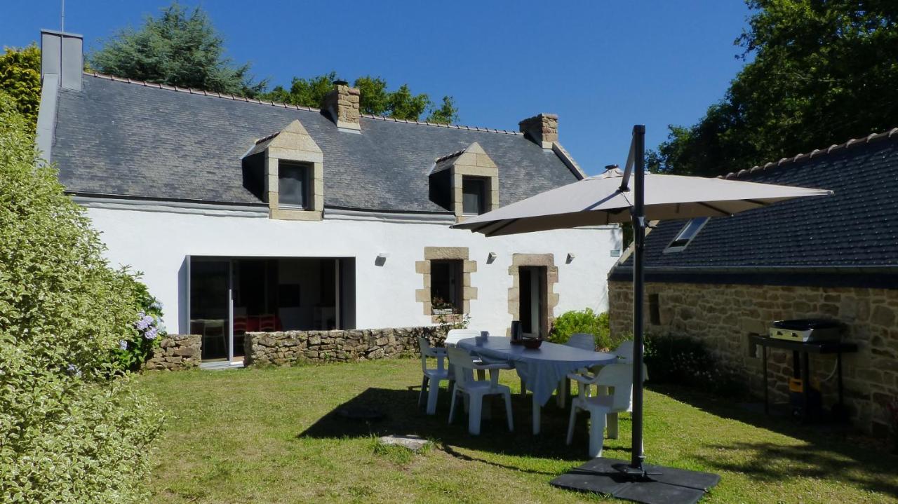 Belle Longere En Campagne A Larmor Badenヴィラ エクステリア 写真