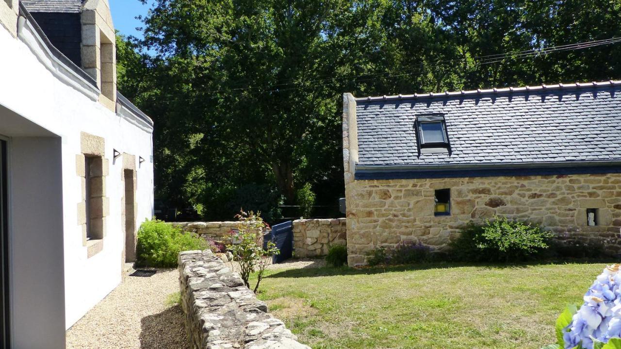 Belle Longere En Campagne A Larmor Badenヴィラ エクステリア 写真
